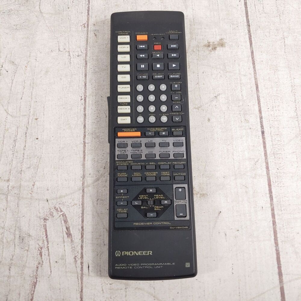 TESTED - Pioneer CU-VSX048 Audio Receiver Remote VSX-D602S VSX-D701S VSX-9900S
